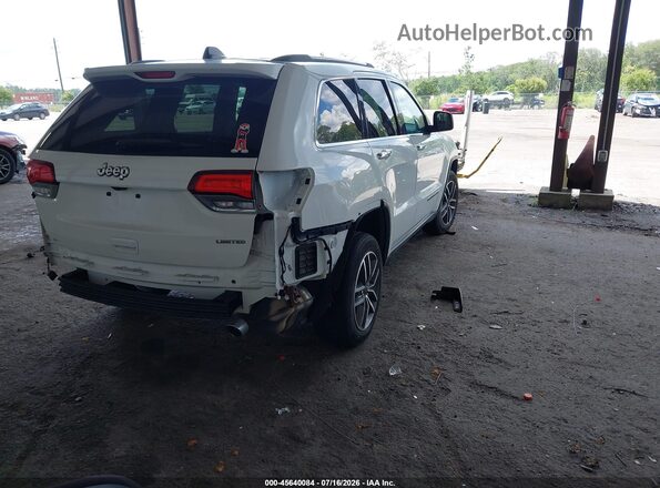 1C4RJEBG0LC348153 2020 JEEP GRAND CHEROKEE Белый Задняя правая четверть