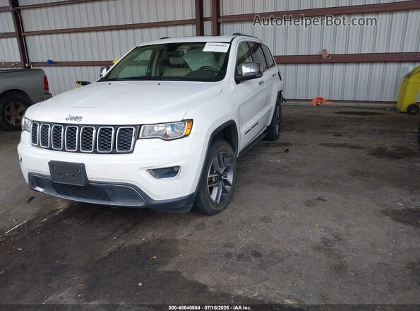 1C4RJEBG0LC348153 2020 JEEP GRAND CHEROKEE Белый Передняя левая четверть