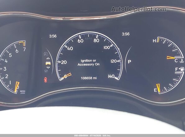 1C4RJEBG0LC348153 2020 JEEP GRAND CHEROKEE Белый Вид задних сидений