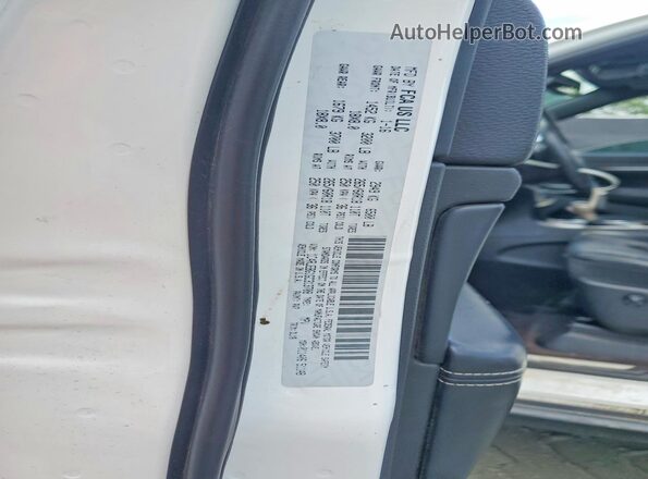 1C4RJEBG1GC313708 2016 JEEP GRAND White Вид наклейки з VIN-кодом