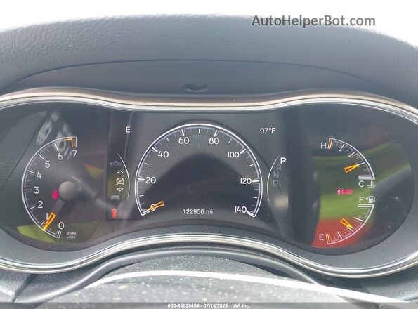 1C4RJEBG1GC500737 2016 JEEP GRAND CHEROKEE Black Widok tylnych siedzeń