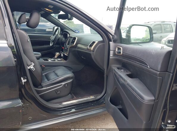 1C4RJEBG1GC500737 2016 JEEP GRAND CHEROKEE Black Widok wnętrza z przodu