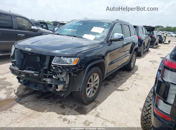 1C4RJEBG1GC500737 2016 JEEP GRAND CHEROKEE Black Przód lewy