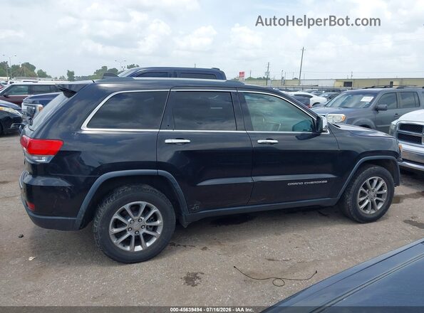 1C4RJEBG1GC500737 2016 JEEP GRAND CHEROKEE Black Widok wnętrza 360 stopni