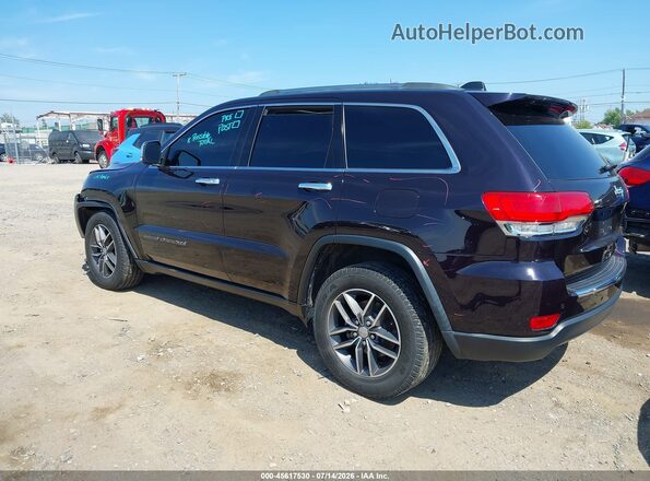 1C4RJEBG1JC339880 2018 JEEP GRAND CHEROKEE Maroon Հետևի ձախ