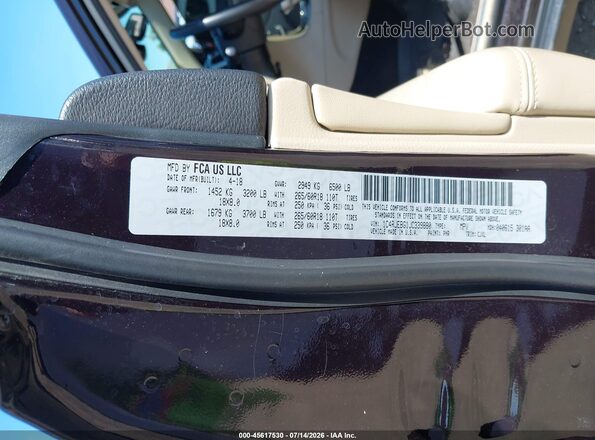 1C4RJEBG1JC339880 2018 JEEP GRAND CHEROKEE Maroon Շարժիչի բաժամունքի տեսք
