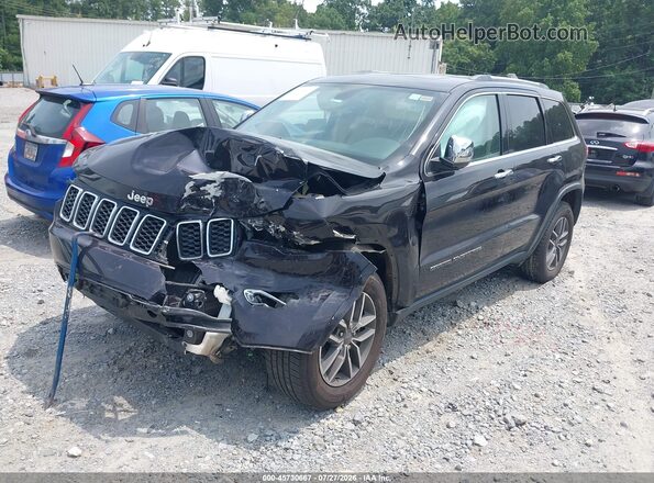 1C4RJEBG1LC113826 2020 JEEP GRAND CHEROKEE Black Przód lewy