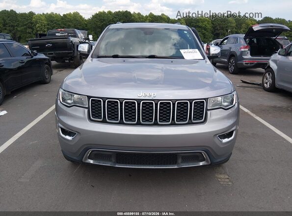 1C4RJEBG2HC770528 2017 JEEP GRAND CHEROKEE Silver Սարքավորումների վահանակի տեսք