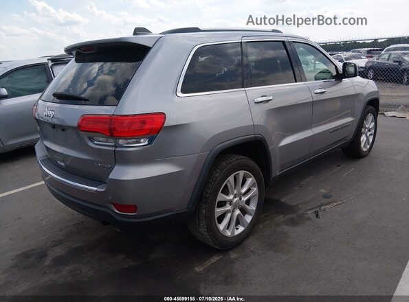 1C4RJEBG2HC770528 2017 JEEP GRAND CHEROKEE Silver Հետևի աջ