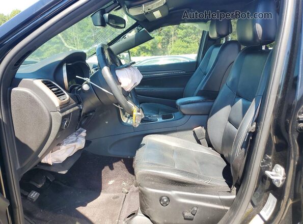 1C4RJEBG2HC773574 2017 JEEP GRAND Black Front interior view