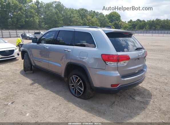 1C4RJEBG2KC656990 2019 JEEP GRAND CHEROKEE Silver უკანა მარცხენა