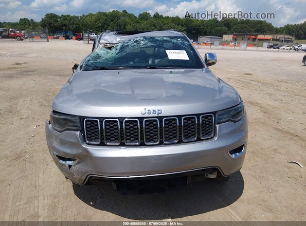 1C4RJEBG2KC656990 2019 JEEP GRAND CHEROKEE Silver ხელსაწყოთა პანელის ხედი