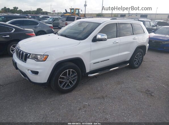1C4RJEBG2LC300542 2020 JEEP GRAND CHEROKEE White Передня ліва чверть
