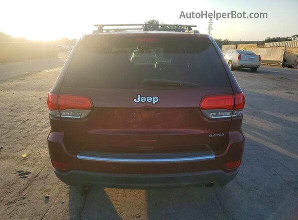 1C4RJEBG3GC314598 2016 JEEP GRAND Burgundy Rear view