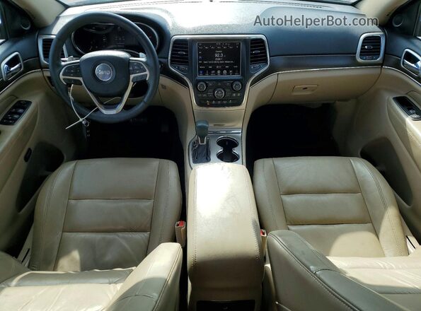 1C4RJEBG3GC314598 2016 JEEP GRAND Burgundy Dashboard view