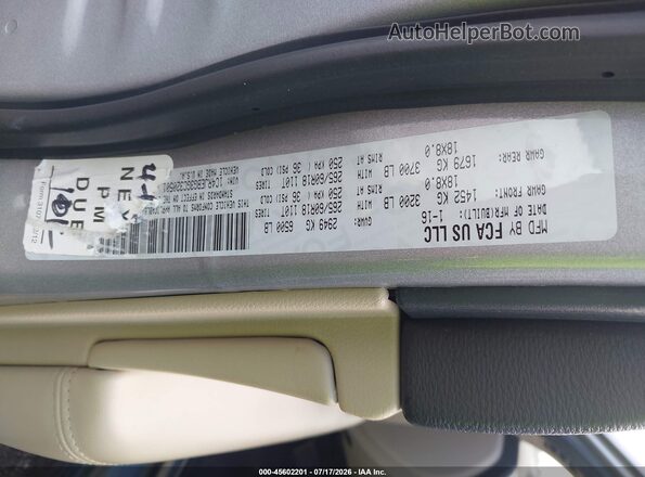 1C4RJEBG3GC320501 2016 JEEP GRAND CHEROKEE Brown Շարժիչի բաժամունքի տեսք