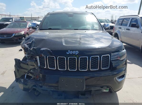 1C4RJEBG3HC867933 2017 JEEP GRAND CHEROKEE Black Вид щитка приладів