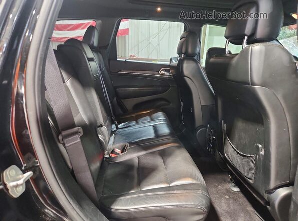 1C4RJEBG3JC140782 2018 JEEP GRAND Black Вид задньої частини салону