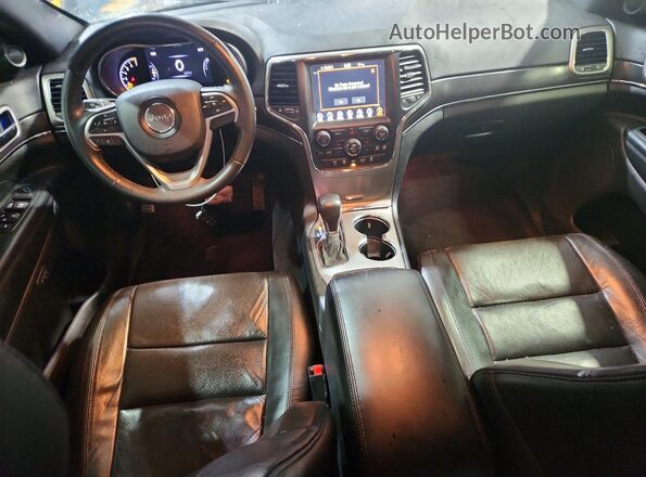 1C4RJEBG3JC140782 2018 JEEP GRAND Black Вид панелі приладів