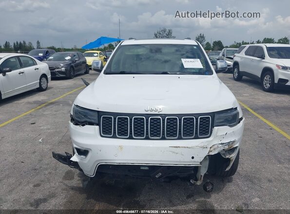 1C4RJEBG3JC361816 2018 JEEP GRAND CHEROKEE White Vista interior trasera