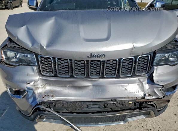 1C4RJEBG3KC675435 2019 JEEP GRAND Silver ძრავის განყოფილების ხედი