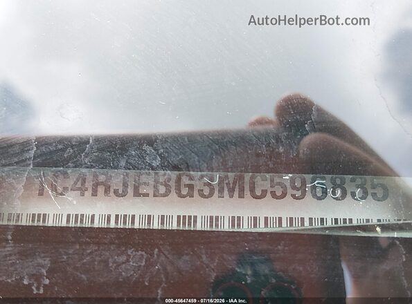 1C4RJEBG3MC596835 2021 JEEP GRAND CHEROKEE Gray Շարժիչի բաժամունքի տեսք