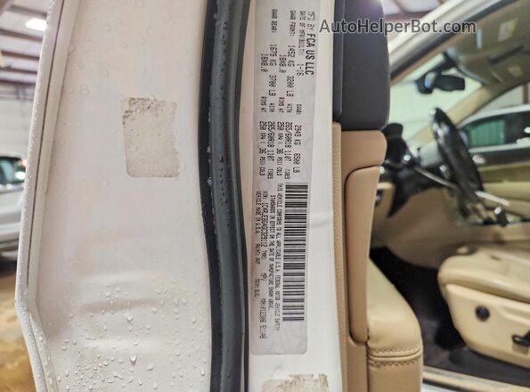 1C4RJEBG4GC329112 2016 JEEP GRAND White VIN sticker view