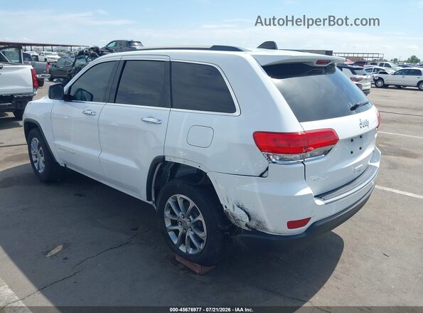 1C4RJEBG4GC352082 2016 JEEP GRAND CHEROKEE White უკანა მარცხენა