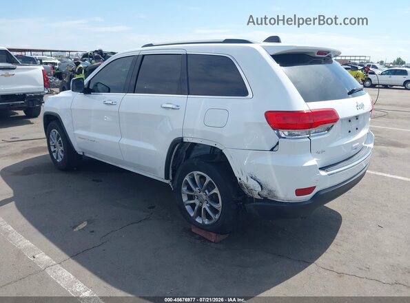 1C4RJEBG4GC352082 2016 JEEP GRAND CHEROKEE White წინა ხედი