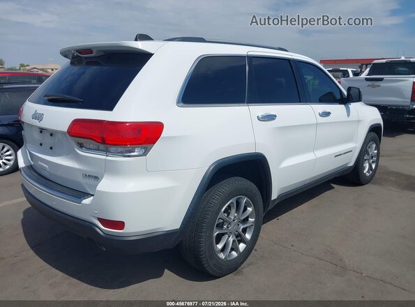 1C4RJEBG4GC352082 2016 JEEP GRAND CHEROKEE White უკანა მარჯვენა