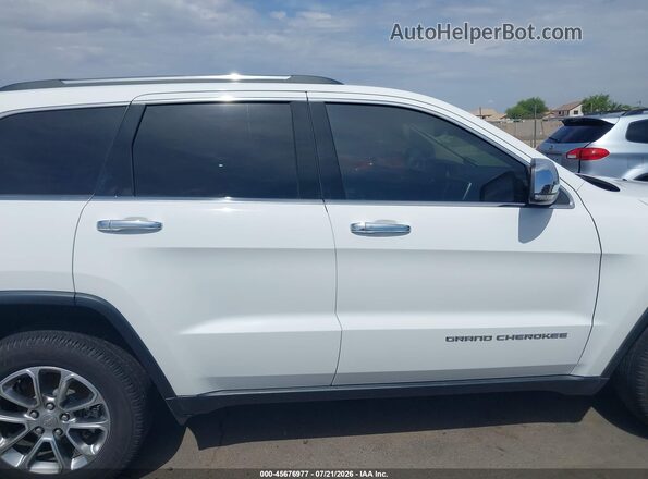 1C4RJEBG4GC352082 2016 JEEP GRAND CHEROKEE White უკანა სალონის ხედი
