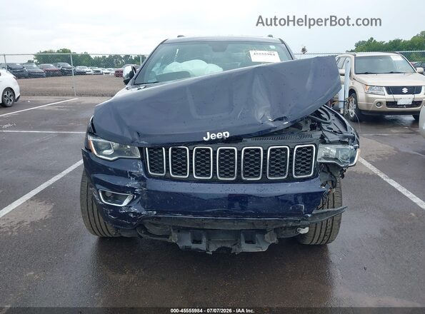 1C4RJEBG4JC304623 2018 JEEP GRAND CHEROKEE Blue Вид задньої частини салону