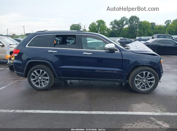1C4RJEBG4JC304623 2018 JEEP GRAND CHEROKEE Blue Панорамний вид салону 360°