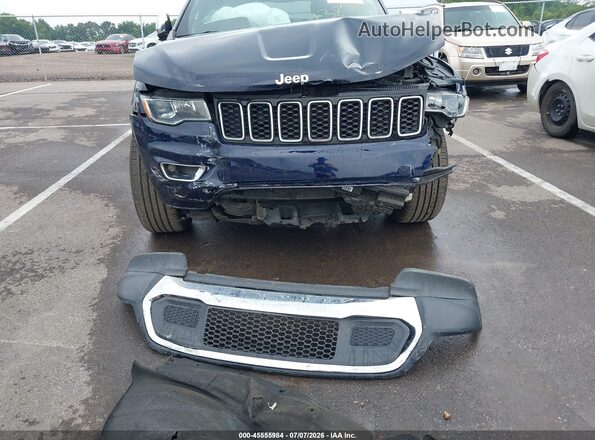 1C4RJEBG4JC304623 2018 JEEP GRAND CHEROKEE Blue Вид щитка приладів