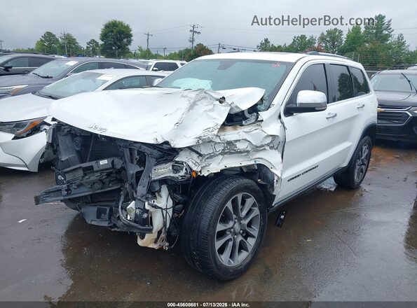 1C4RJEBG4JC344703 2018 JEEP GRAND CHEROKEE White Przód lewy