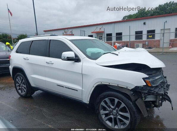 1C4RJEBG4JC344703 2018 JEEP GRAND CHEROKEE White Widok wnętrza z tyłu