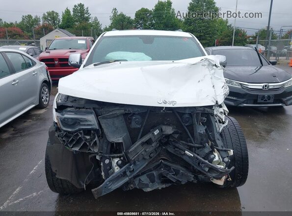 1C4RJEBG4JC344703 2018 JEEP GRAND CHEROKEE White Widok zestawu wskaźników