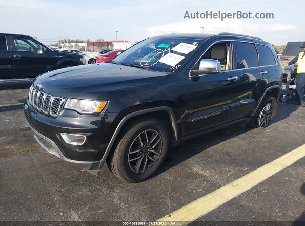 1C4RJEBG4KC857225 2019 JEEP GRAND CHEROKEE Black Vista tres cuartos delantera izquierda
