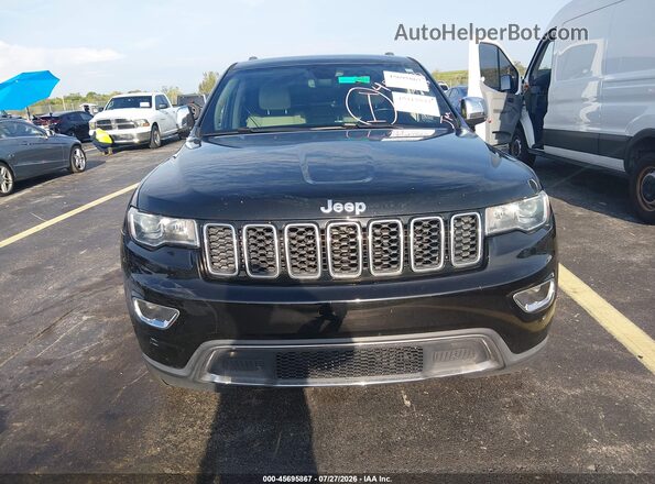 1C4RJEBG4KC857225 2019 JEEP GRAND CHEROKEE Black Vista del cuadro de instrumentos