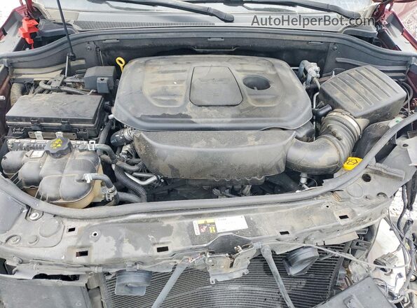 1C4RJEBG4LC430984 2020 JEEP GRAND Red ძრავის განყოფილების ხედი