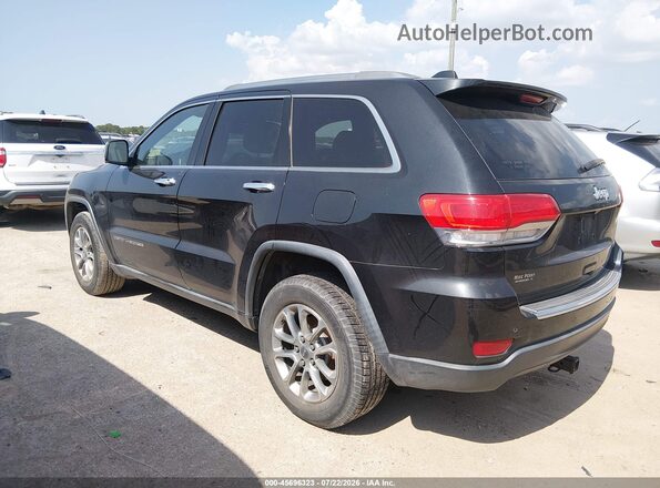 1C4RJEBG5GC313730 2016 JEEP GRAND CHEROKEE Black Հետևի ձախ