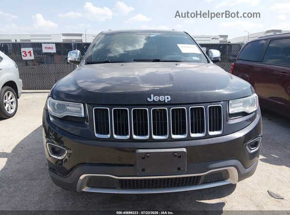 1C4RJEBG5GC313730 2016 JEEP GRAND CHEROKEE Black Սարքավորումների վահանակի տեսք