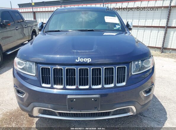 1C4RJEBG5GC500028 2016 JEEP GRAND CHEROKEE Navy Widok zestawu wskaźników