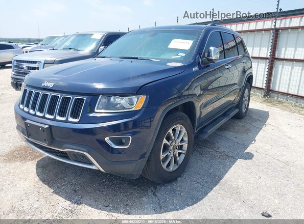 1C4RJEBG5GC500028 2016 JEEP GRAND CHEROKEE Navy Przód lewy