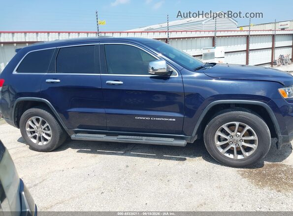 1C4RJEBG5GC500028 2016 JEEP GRAND CHEROKEE Navy Widok wnętrza z tyłu