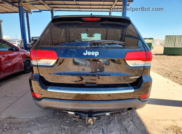 1C4RJEBG5HC637746 2017 JEEP GRAND Black Rear view