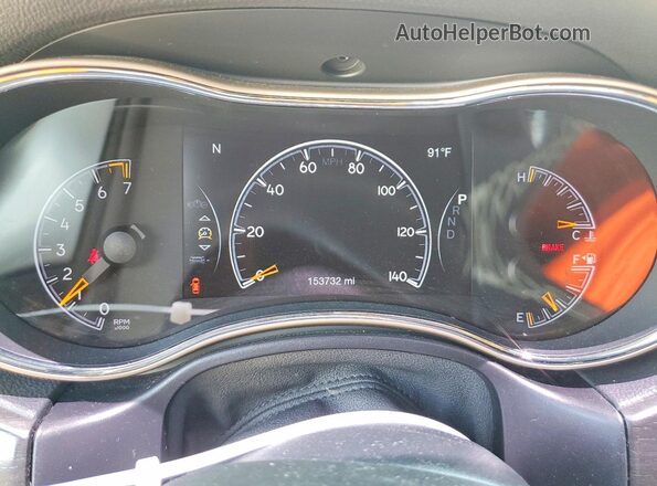 1C4RJEBG5HC696652 2017 JEEP GRAND Gray ხელსაწყოთა პანელის ხედი