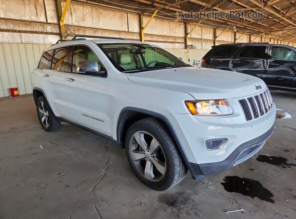 1C4RJEBG6GC464088 2016 JEEP GRAND Белый Передняя правая четверть