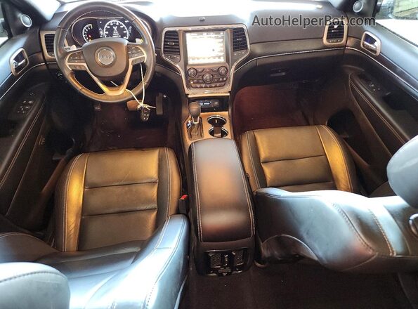 1C4RJEBG6HC731957 2017 JEEP GRAND Charcoal Dashboard view