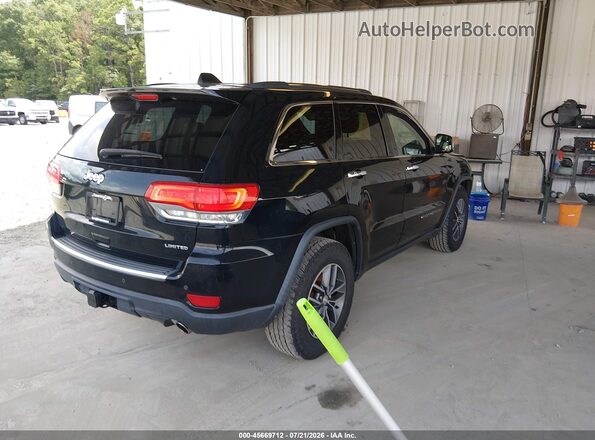 1C4RJEBG6HC925467 2017 JEEP GRAND CHEROKEE Черный Задняя правая четверть